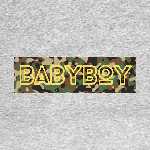 Babyboy army pattern by AmongOtherThngs